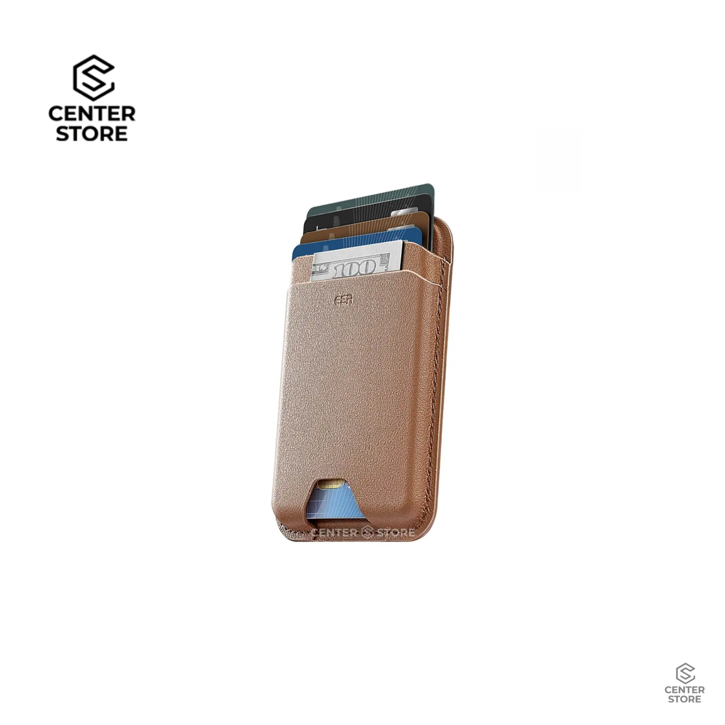 Porte-Cartes MagSafe Marron