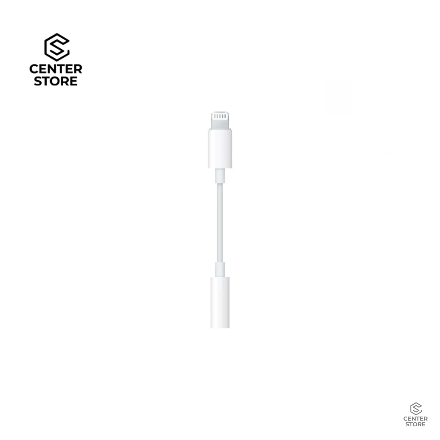 Adaptateur Lightning vers Jack Apple Blanc